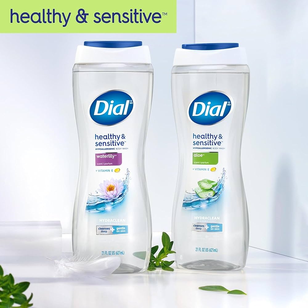 Amazon.com: Dial Body Wash, Healthy & Sensitive Aloe Scent